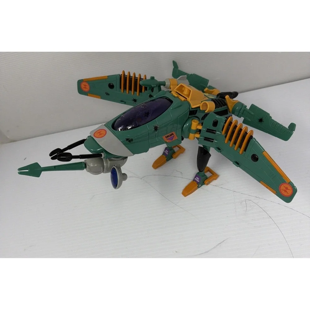 90's Vintage Exo Squad Space Kaz Takagi Exofighter E-Frame 1995 Playmates READ